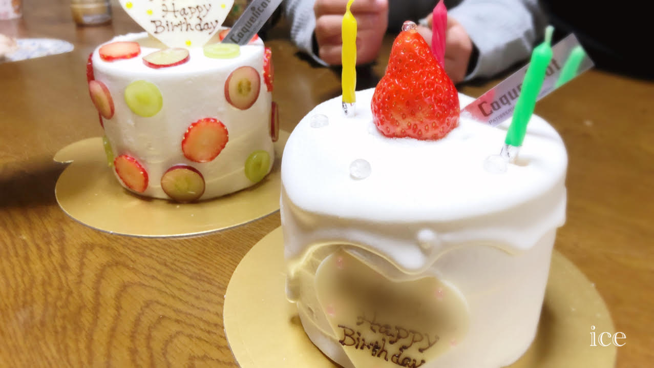 コクリコ　誕生日ケーキ
