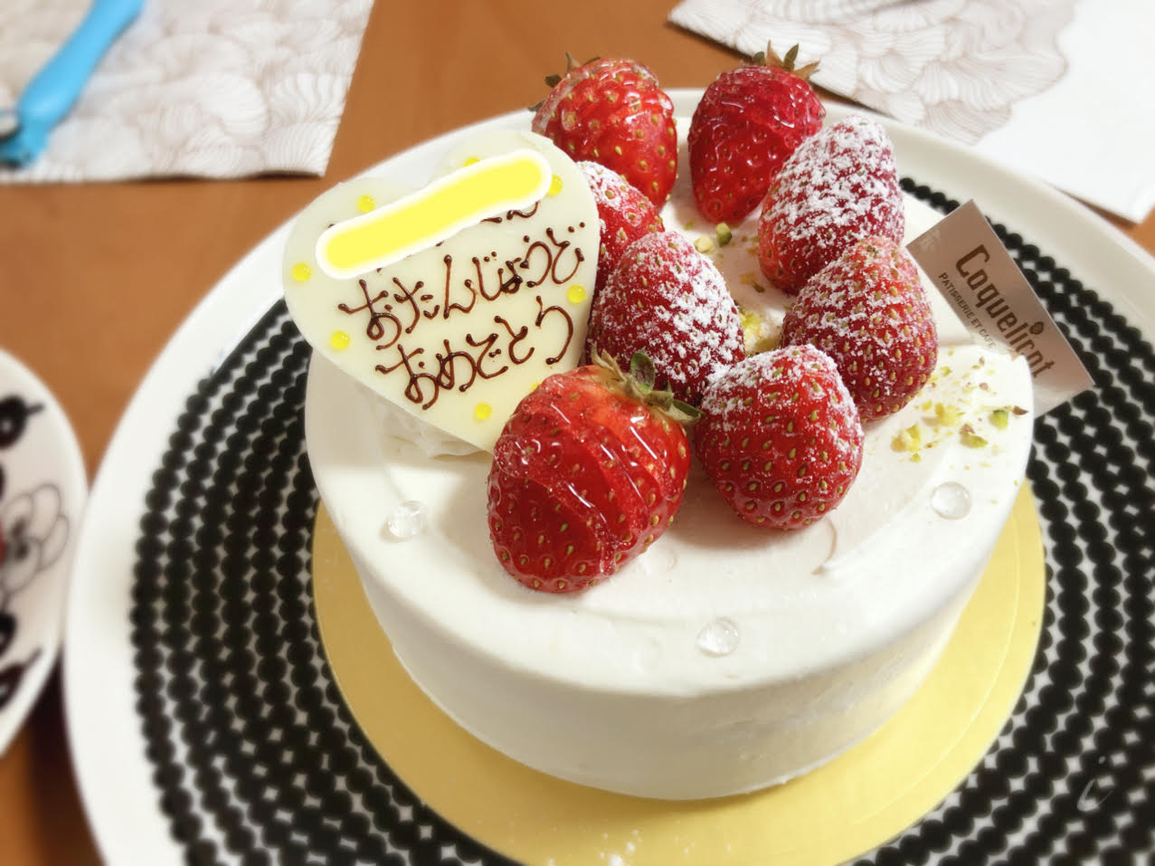 コクリコ　誕生日ケーキ