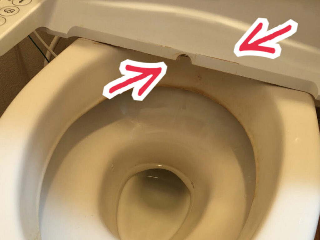 トイレ　尿石　サンポール　取れない